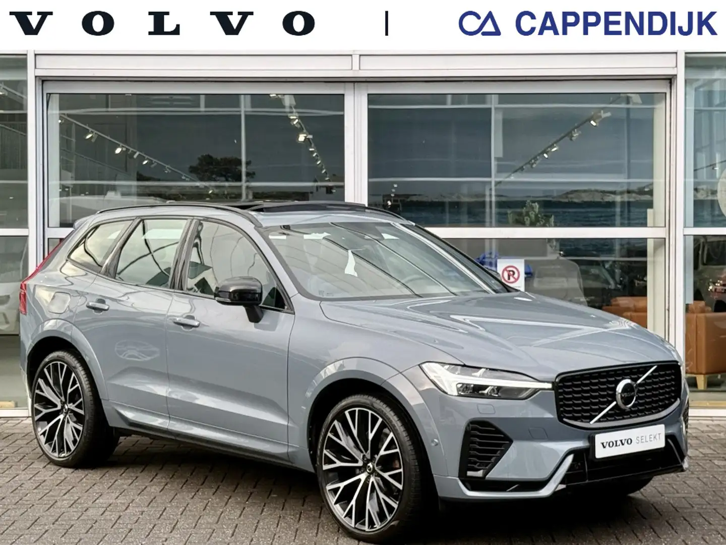 Volvo XC60 T6 340PK Recharge R-Design| Adap.Cruise| Panodak| Grijs - 1