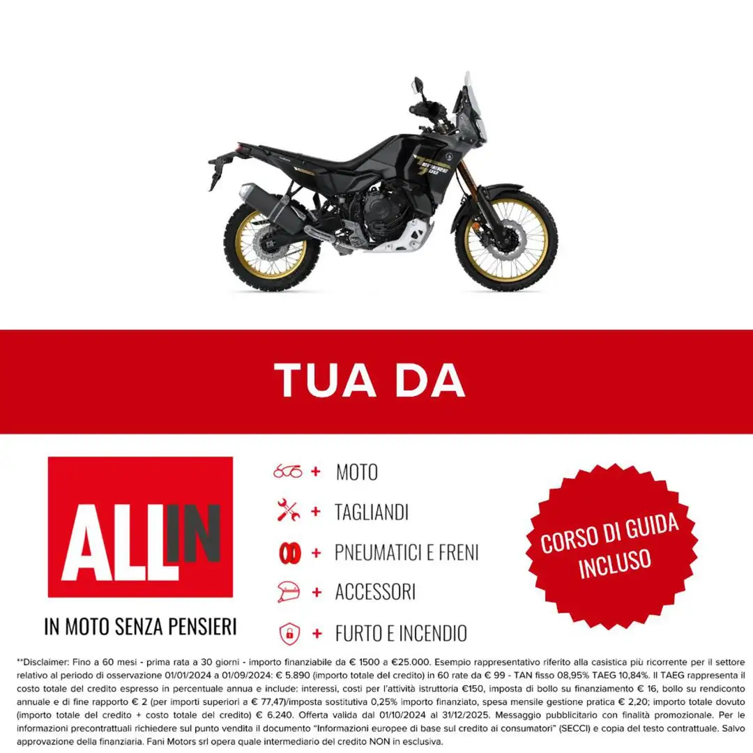 Yamaha Ténéré 700 World Raid 2026 Negru - 2