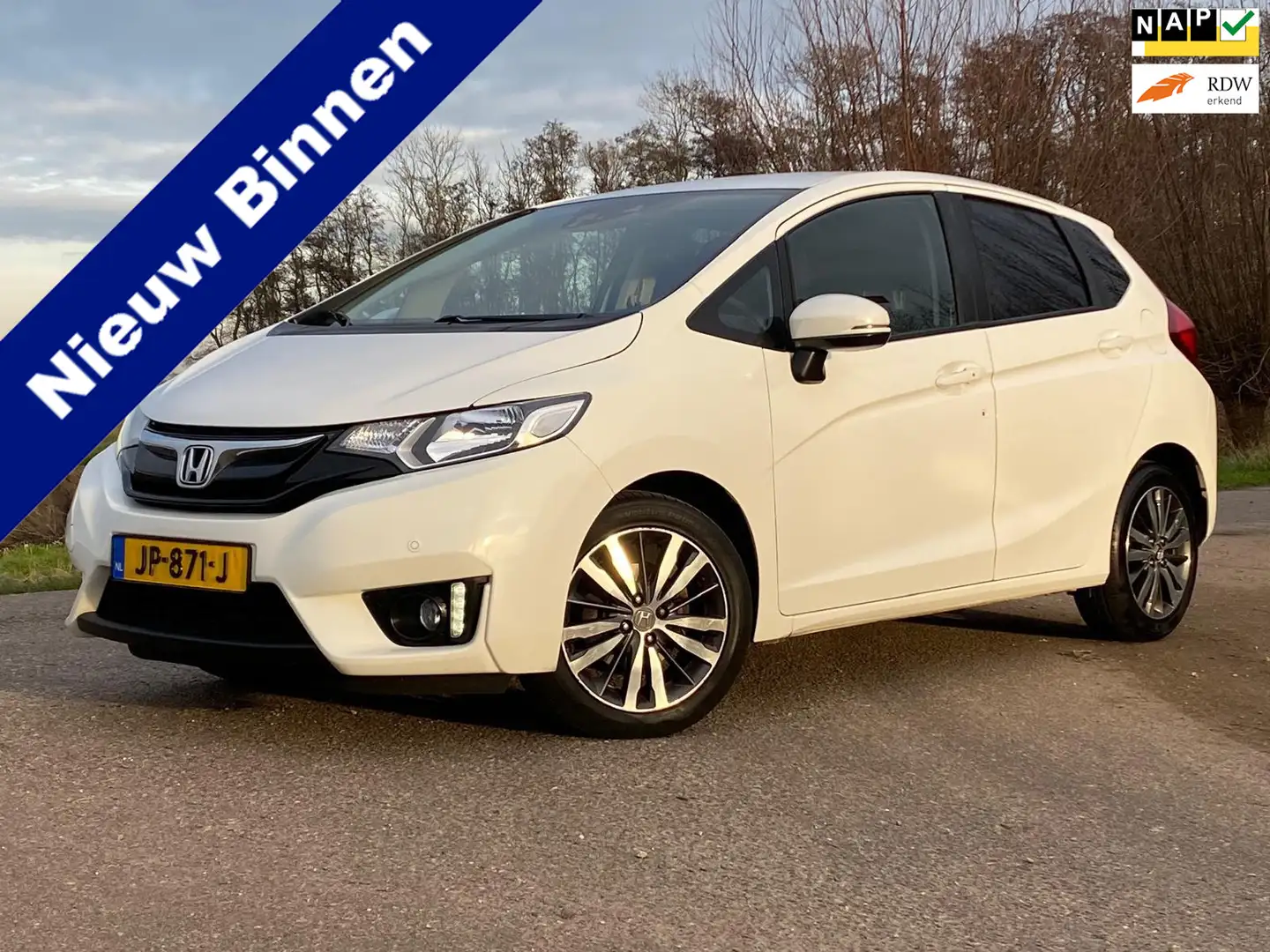 Honda Jazz 1.3 i-VTEC Elegance Automaat 1e Eigenaar Navi Came Bianco - 1