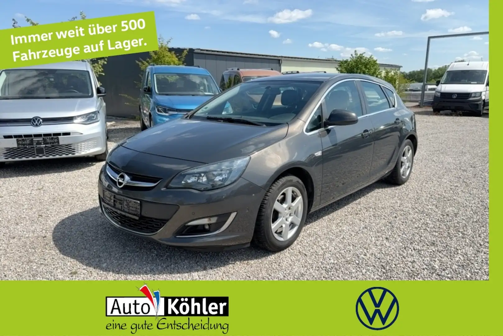 Opel Astra 1.4 Turbo Exclusiv Nur für Gewerbe und Export Gris - 1