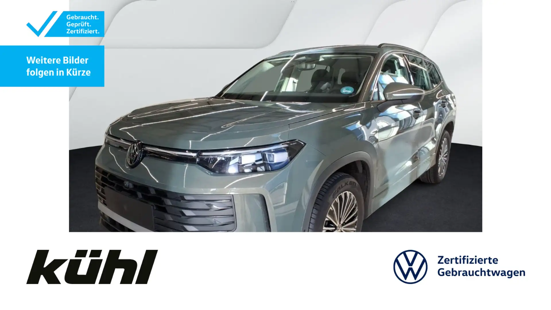 Volkswagen Tayron 2.0 TDI 4M DSG Life IQ.Light/ACC/360°/App Grün - 1