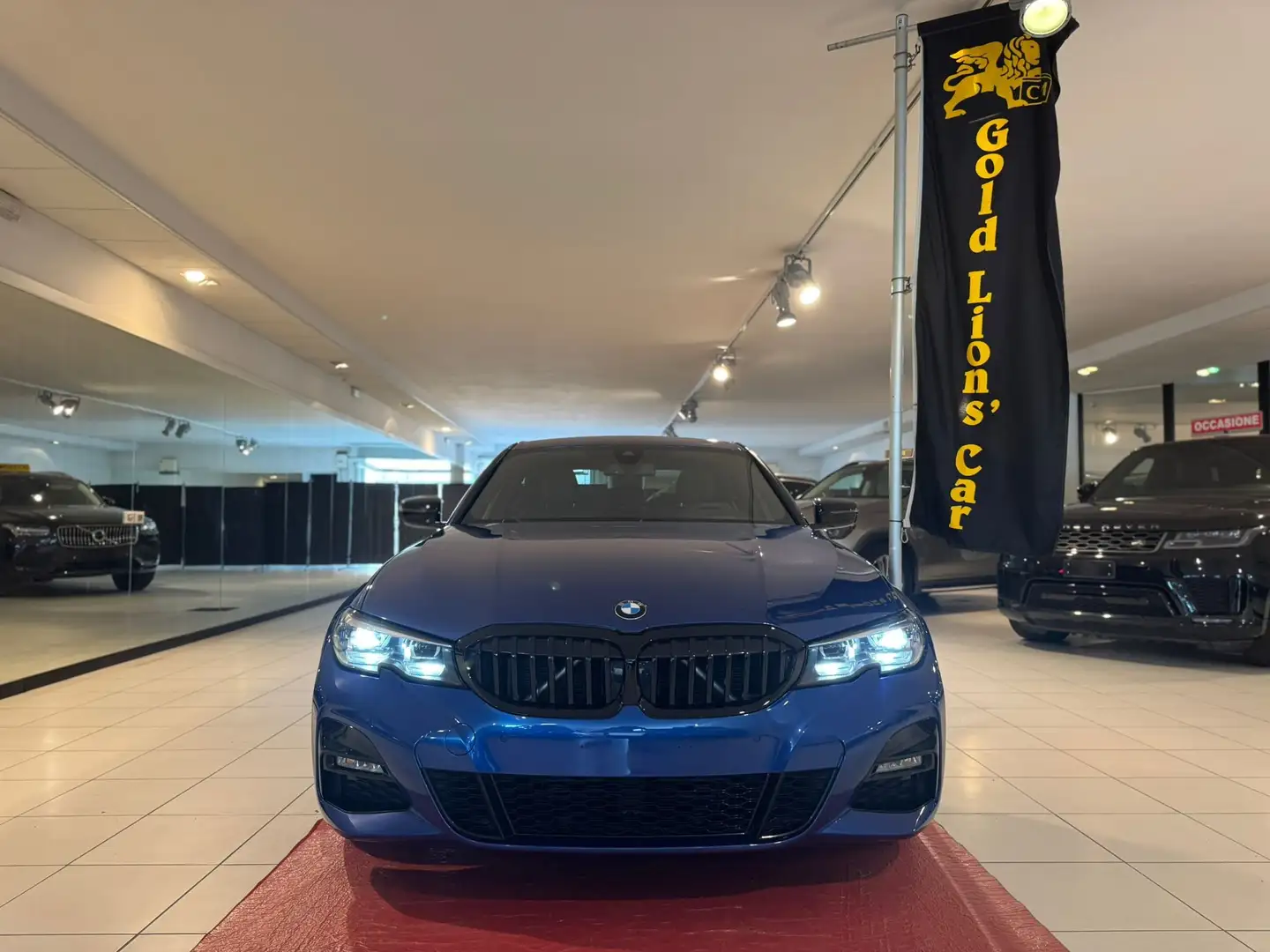 BMW 320 Berlina 320i Msport auto APPLE/ANDROID*TELECAMERA Blu/Azzurro - 2