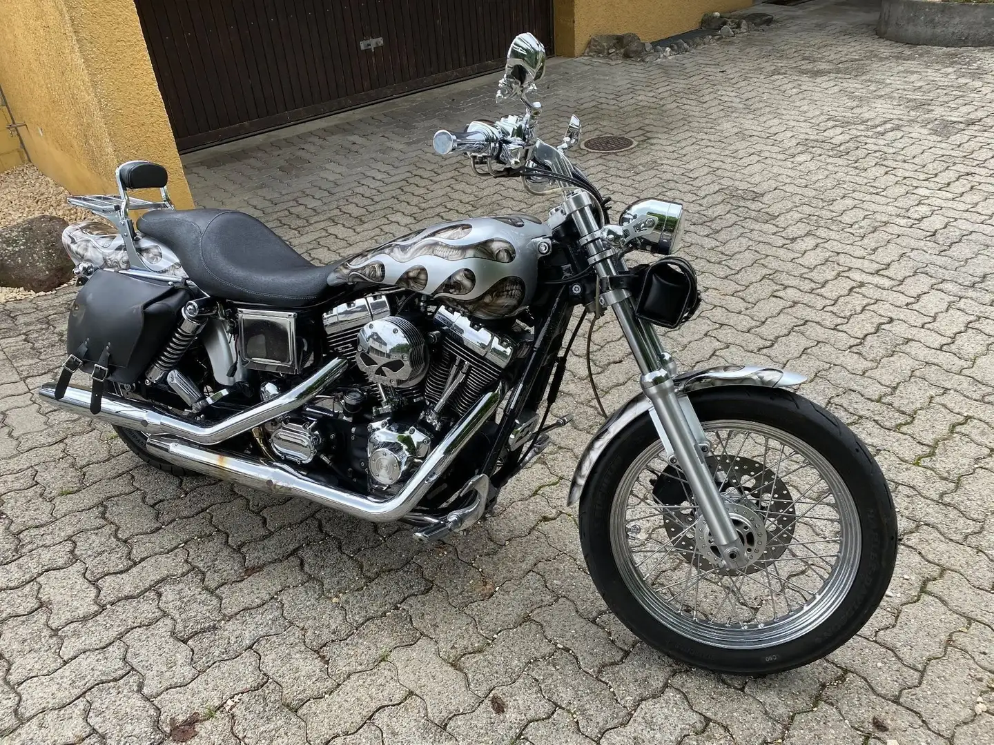 Harley-Davidson Dyna Low Rider Argent - 1