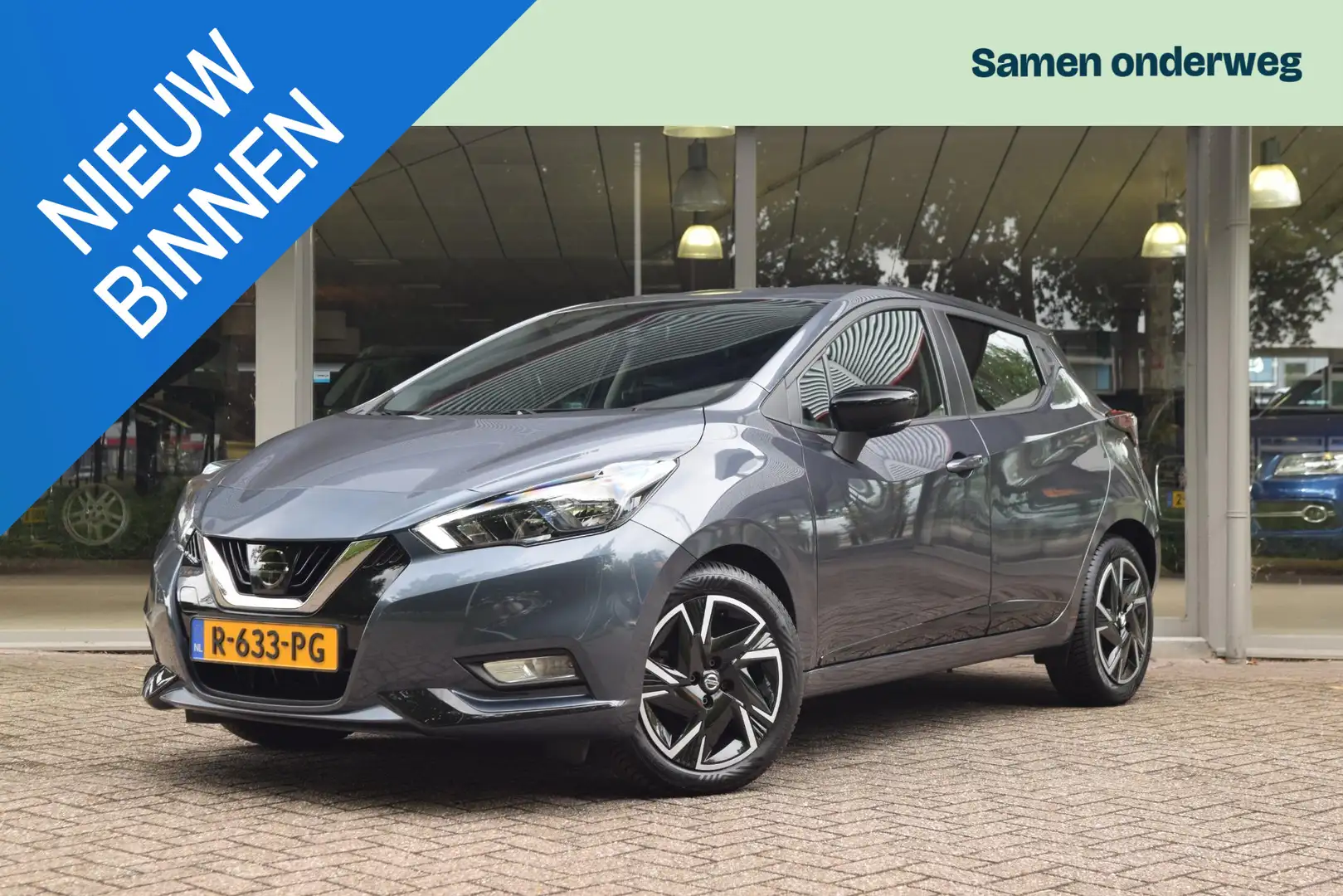 Nissan Micra 1.0 IG-T N-Design Bose geluid / PDC / DAB Radio / Grijs - 1