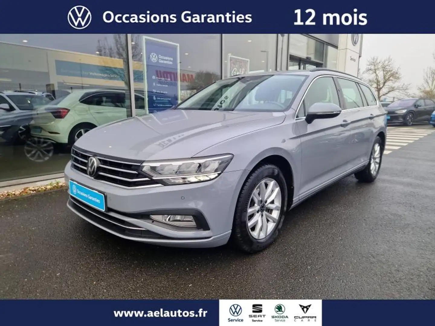 Volkswagen Passat 2.0 TDI EVO 150ch Life Plus DSG7 Gris - 1