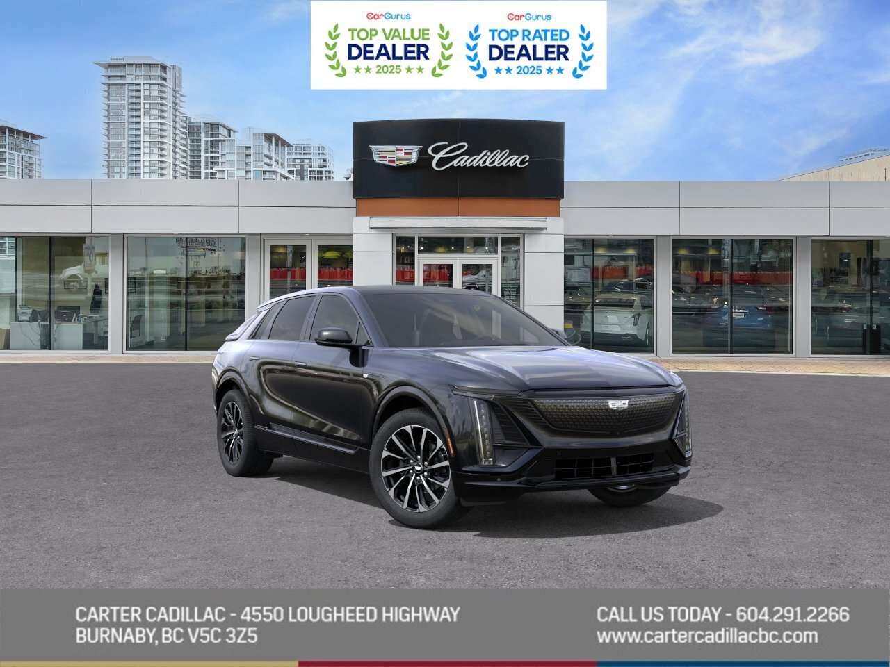 Black 2026 Cadillac LYRIQ SUV / Crossover Rear-Wheel Drive 1-Speed Automatic