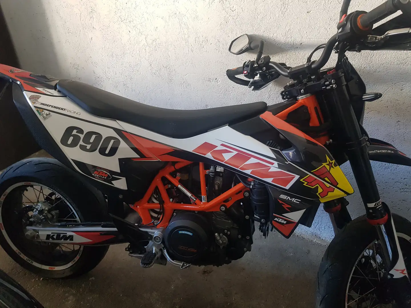 KTM 690 SMC R Portocaliu - 1