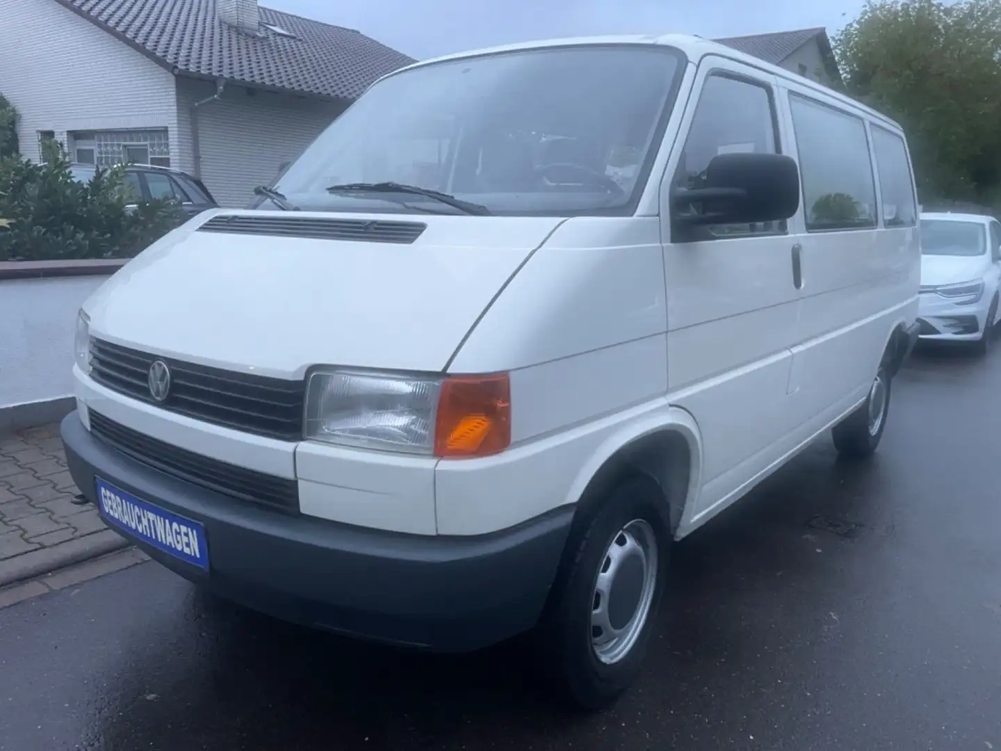 Volkswagen T4 1,9 TD Fensterbus Schiebetür rechts TÜV NEU ! Weiß - 1