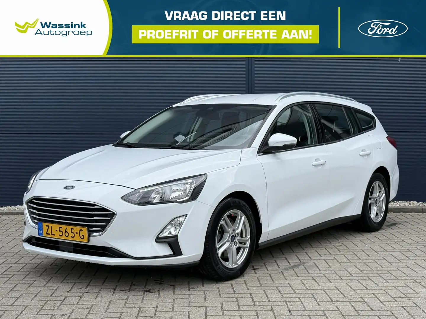 Ford Focus Wagon 1.0 EcoBoost 100pk Trend Edition | Airco | C Wit - 1