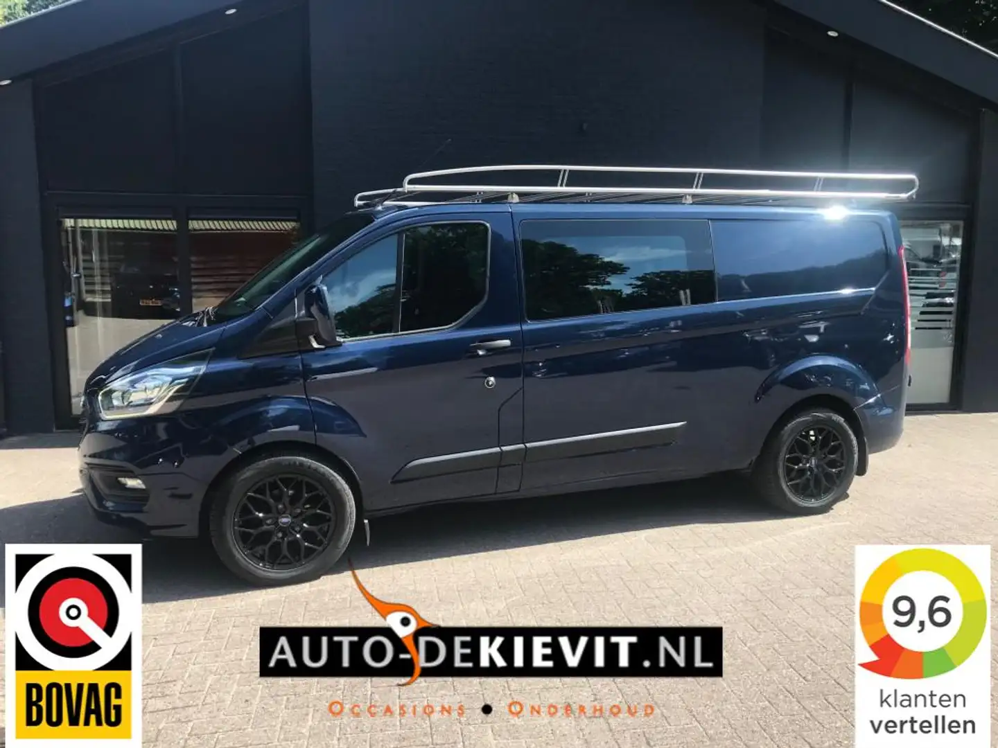 Ford Transit Custom 300 2.0 TDCI L2H1**6-pers/trekhaak** Bleu - 1