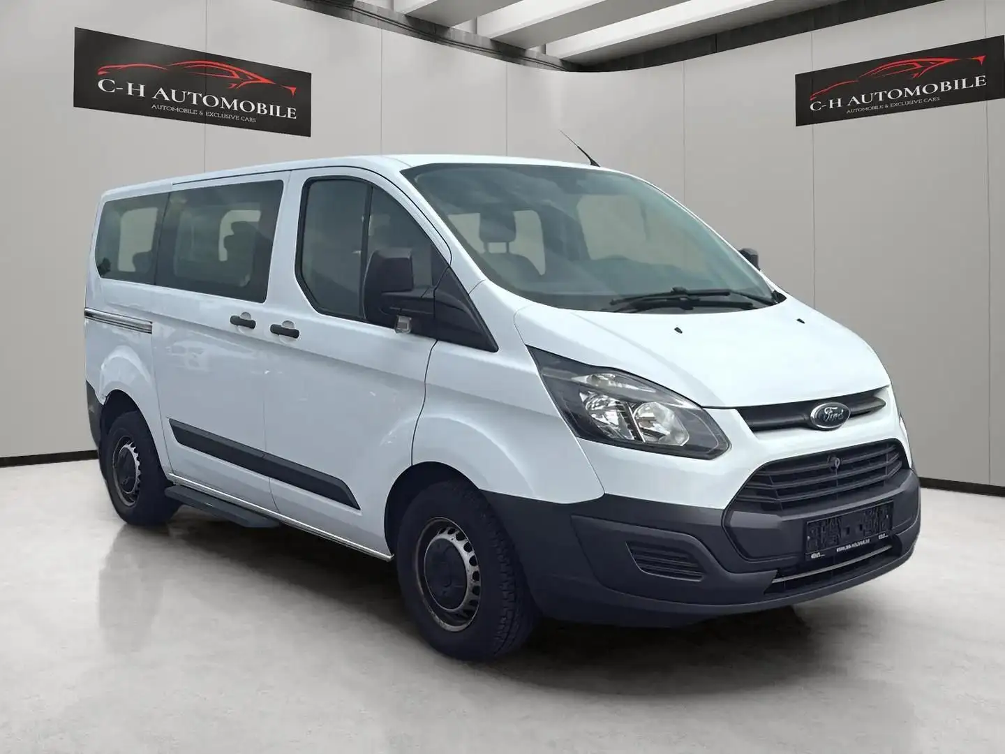 Ford Transit Custom *Klima*9 Sitzen*Euro6 Blanco - 1