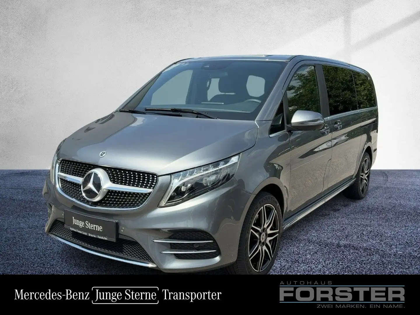 Mercedes-Benz V 250 d 4MATIC AVANTGARDE Lang LED AMG PTS Klima Grau - 1