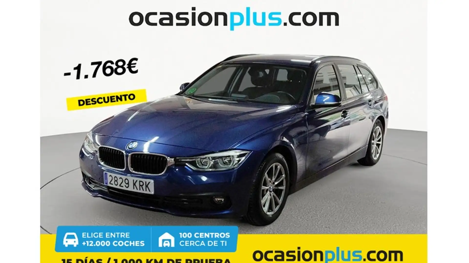 BMW 320 320dA Touring EfficientDynamics Azul - 1