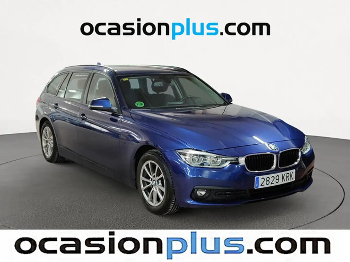 BMW 320 320dA Touring EfficientDynamics Azul - 2