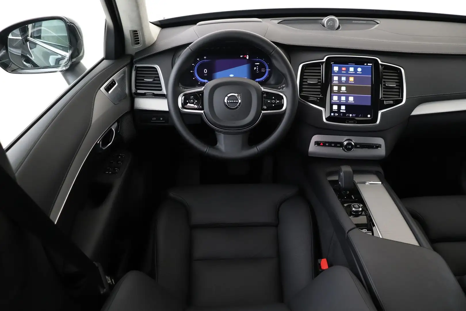 Volvo XC90 T8 RECHARGE AWD ULTIMATE BRIGHT -PANO.DAK|BOWERS&W Negro - 2