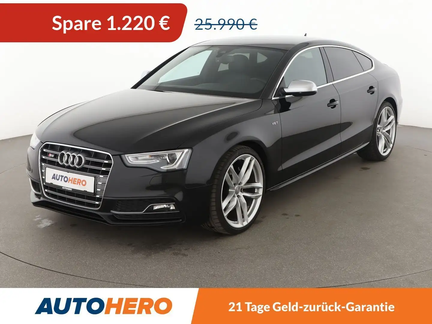 Audi S5 3.0 V6 TFSI quattro Aut.*NAVI*XENON*ACC*CAM* Schwarz - 1