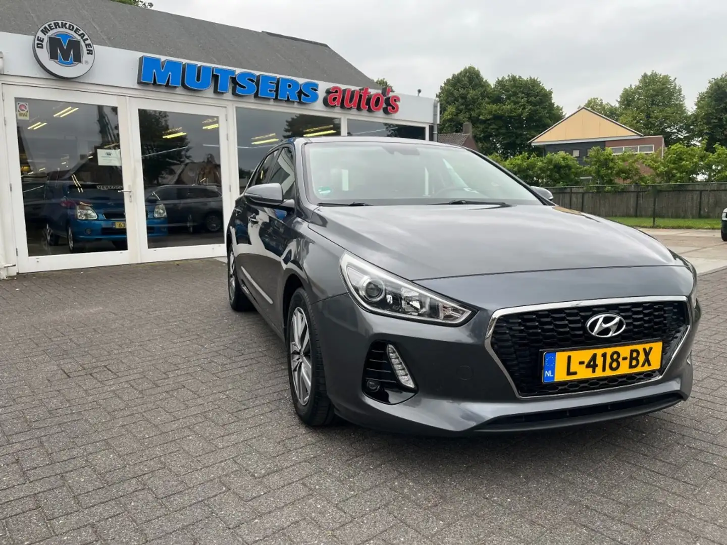Hyundai i30 1.4 T-GDI, AUT,140PK, ECC, CRUISE, Top-staat! Grijs - 1