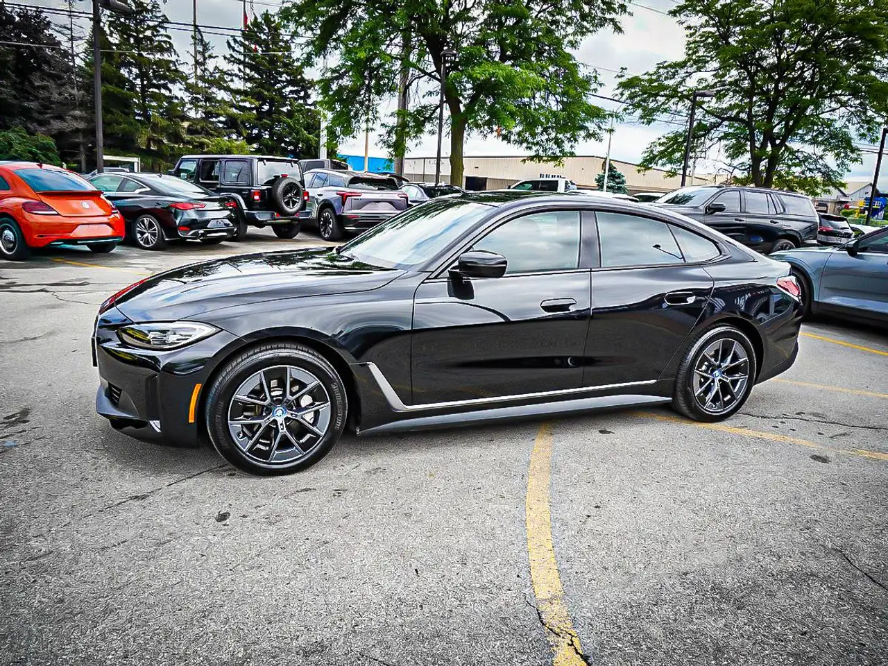 BMW i4 fotografie BMW i4