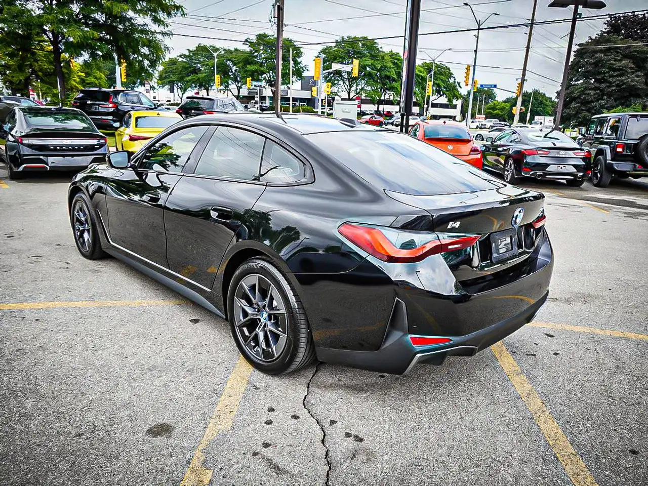 BMW i4 fotografie BMW i4