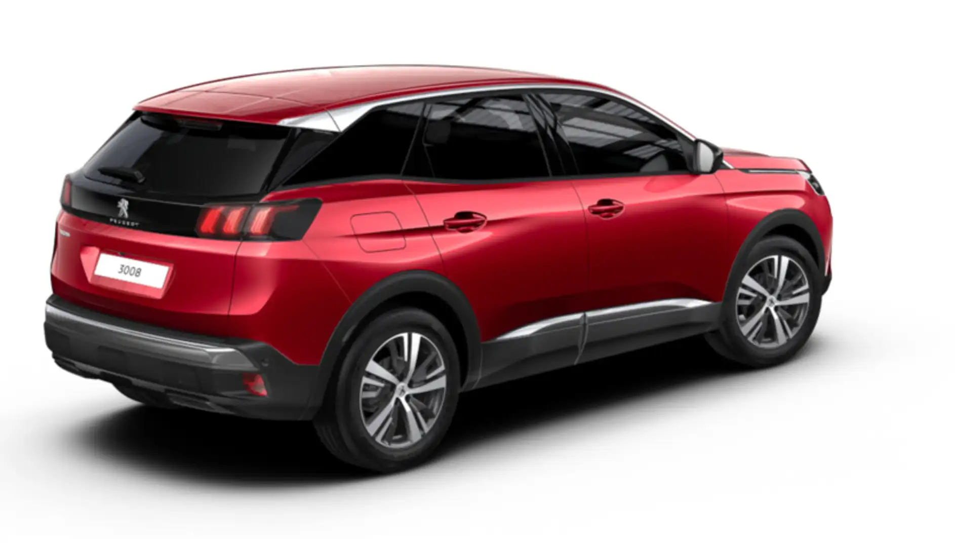 Peugeot 3008 II PureTech 130 S&amp;S EAT8 Allure Pack Rouge - 2