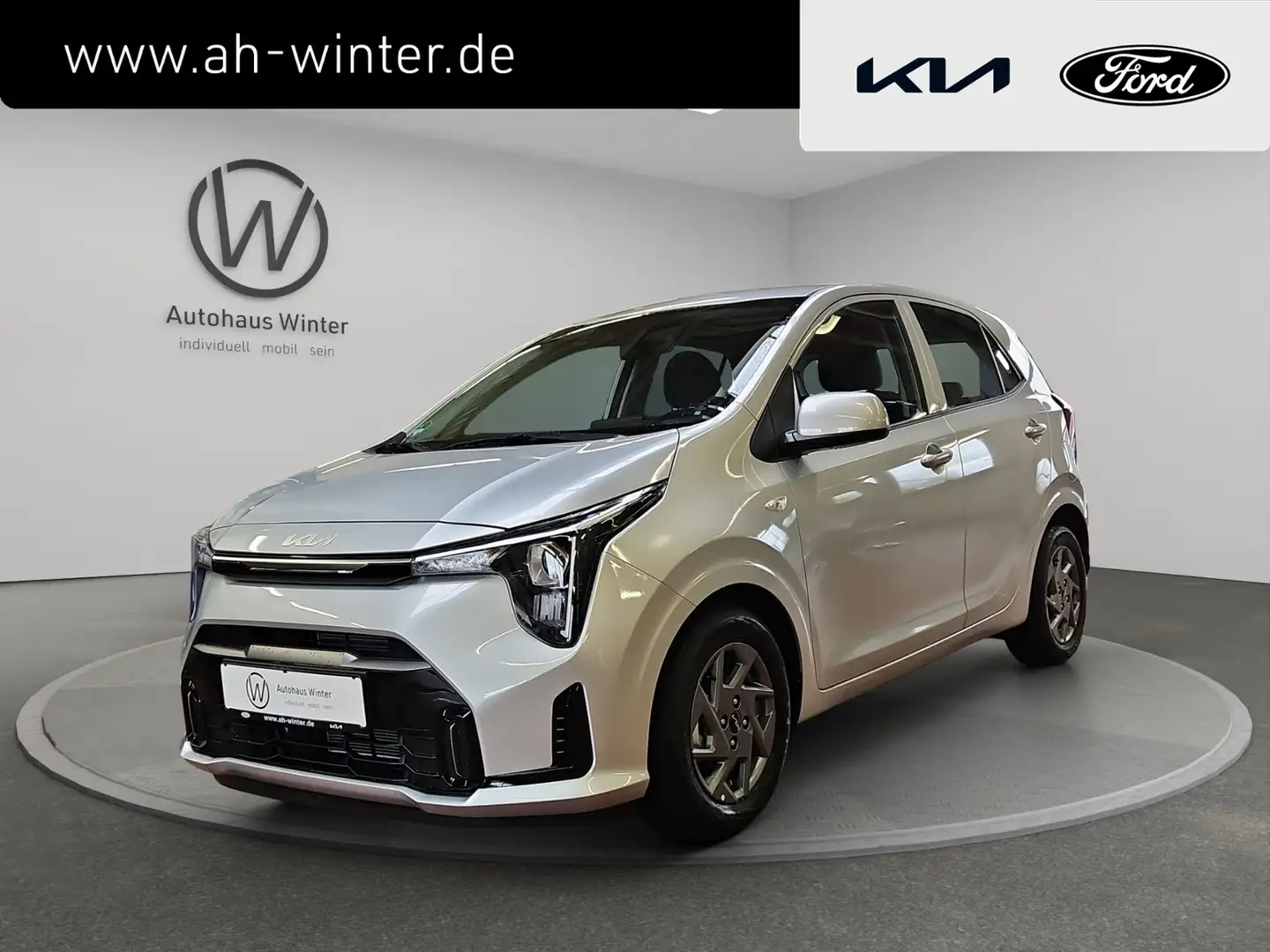 Kia Picanto 1,0 GDI Vision Navi Kamera Sitzhzg Klima Alu Silber - 1