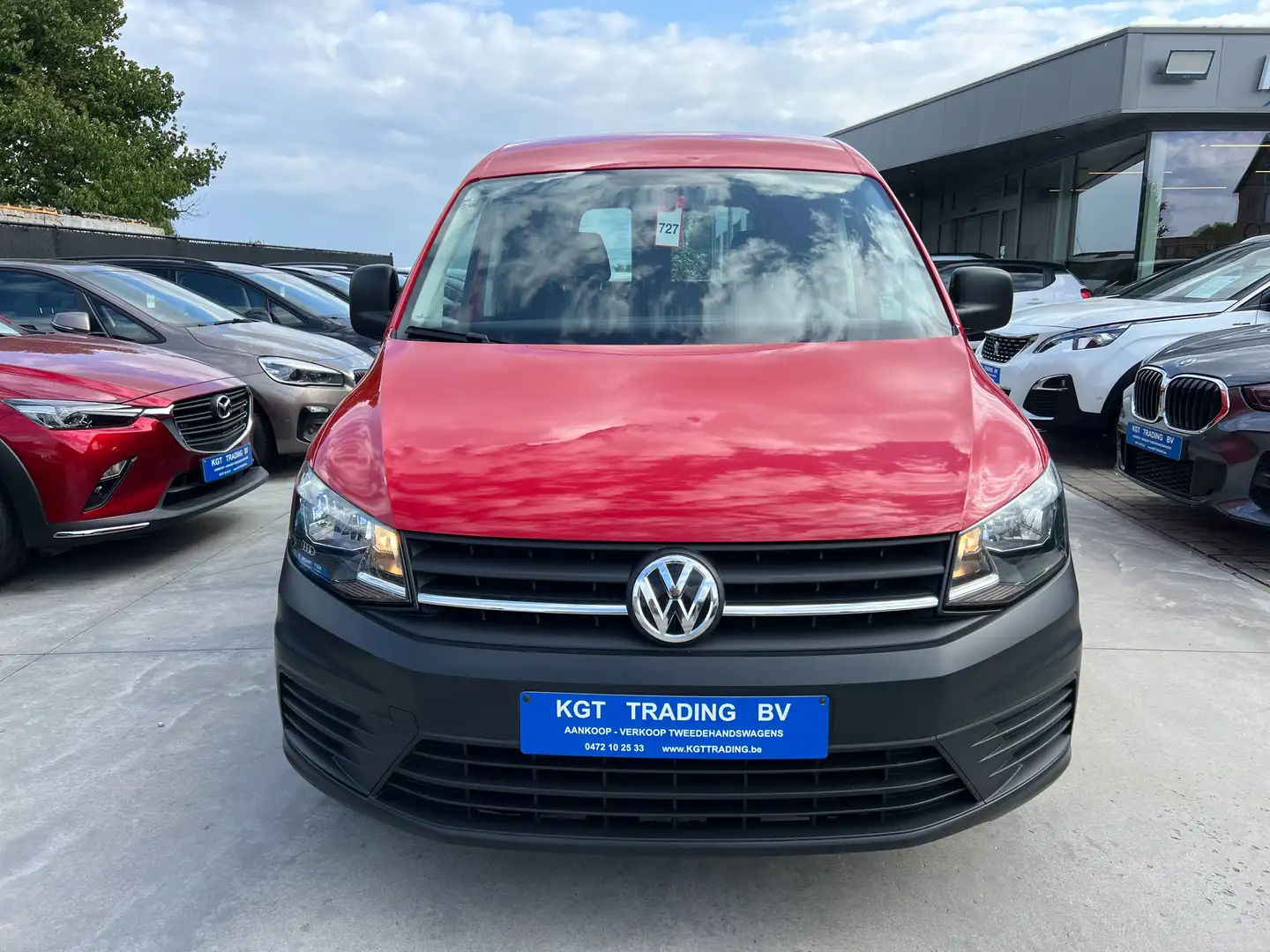 Volkswagen Caddy 1.2 TSI LICHTE VRACHT BLUETOOTH DAB USB GARANTIE Rojo - 2