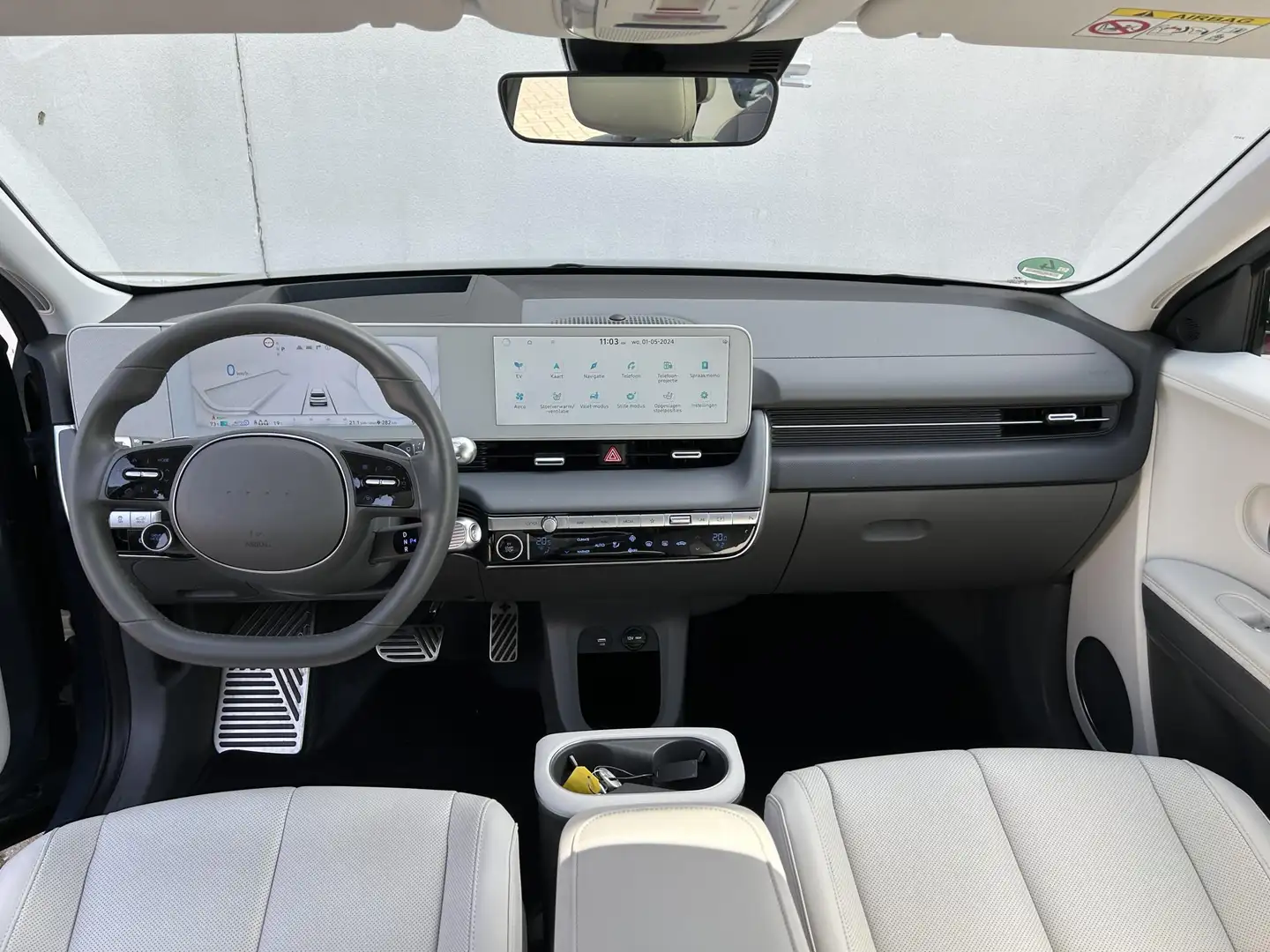 Hyundai IONIQ 5 73 kWh Lounge AWD / Vision / Trekhaak / All Season Groen - 2