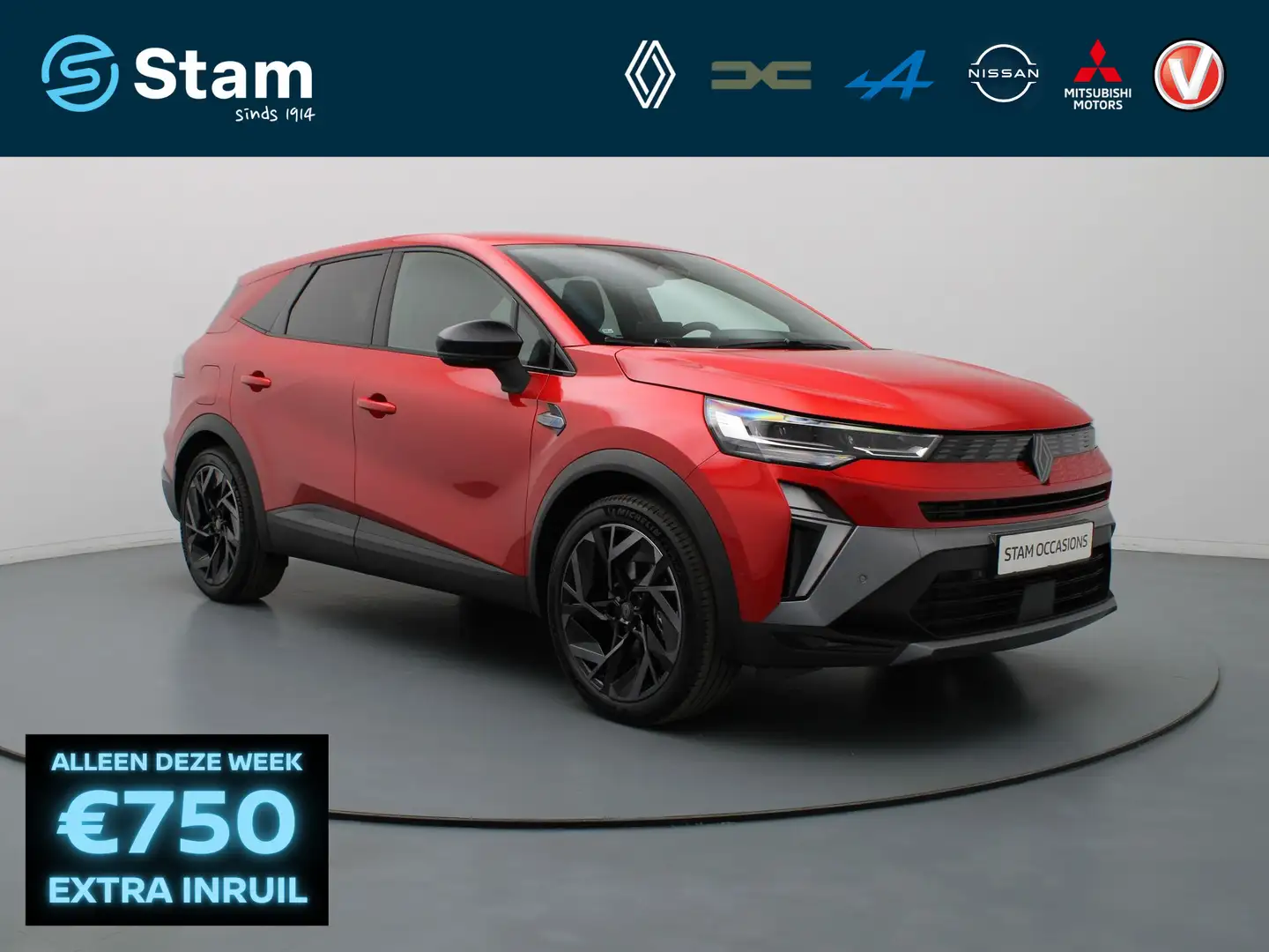 Renault Symbioz 145pk E-Tech hybrid esprit Alpine Adapt. cruise | Rood - 1