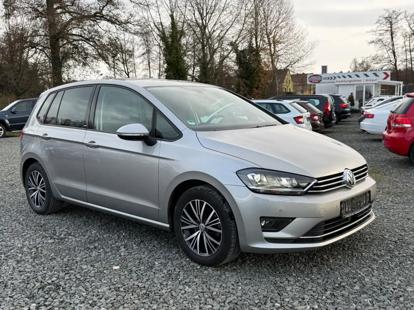 Volkswagen Golf Sportsvan VII Allstar*1.Hand*VW-Scheckheft* Srebrny - 2