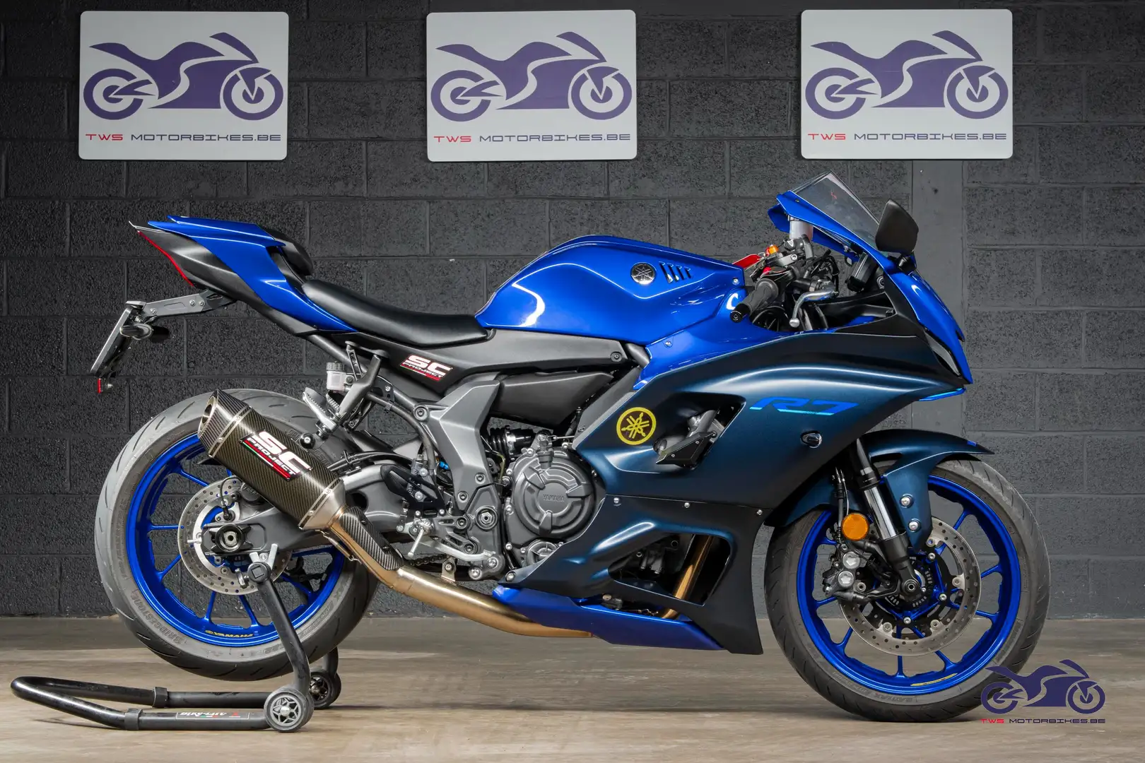 Yamaha YZF-R7 Blauw - 1