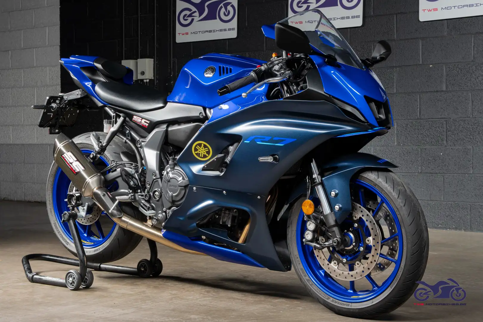 Yamaha YZF-R7 Blauw - 2