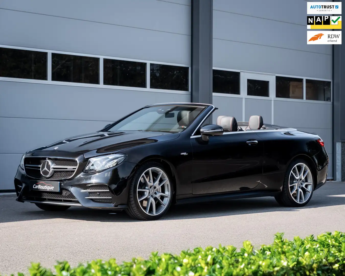 Mercedes-Benz E 53 AMG Cabrio 4MATIC Premium Plus I Luchtvering I Head Up Schwarz - 1