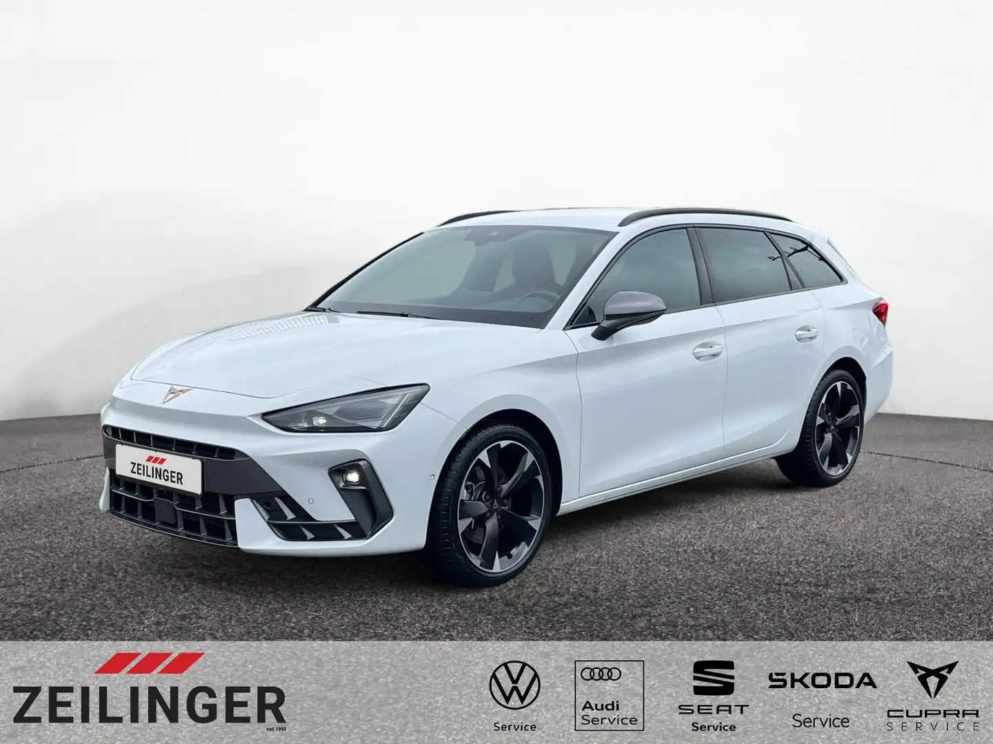 CUPRA Leon ST TDI DSG|5J-GAR|AHK|el.HECK|KAMERA|NAVI Weiß - 1