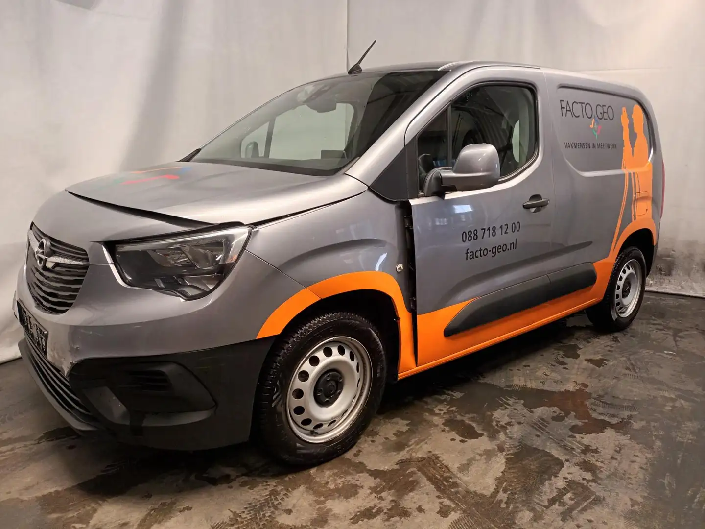 Opel Combo 1.6D L1H1 Edition Schadeauto!!! Grijs - 2