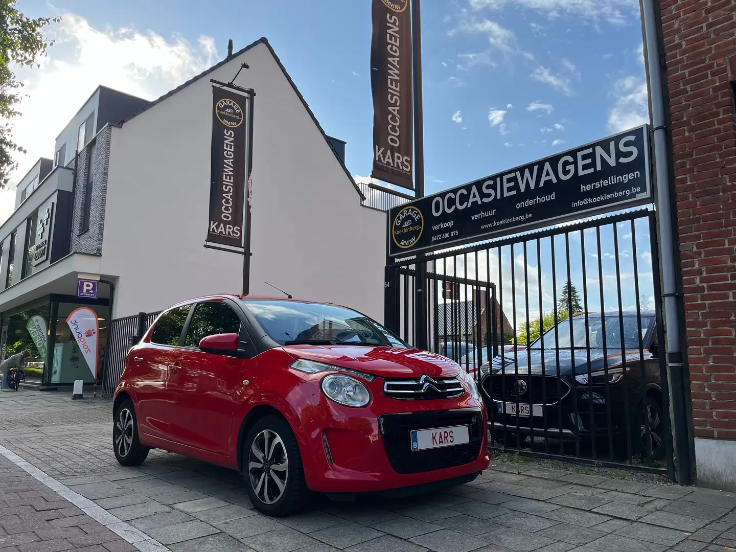 Citroen C1 C1/NIEUWSTAAT/CAMERA/APPLE CARPLAY/GARANTIE Rot - 1