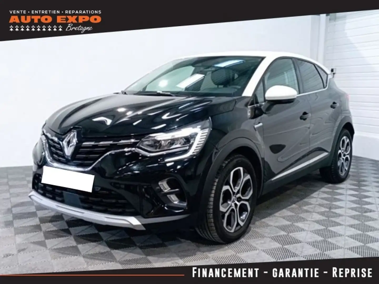 Renault Captur 1.6 E-TECH HYBRIDE RECHARGEABLE 160CH INTENS -21 Noir - 1