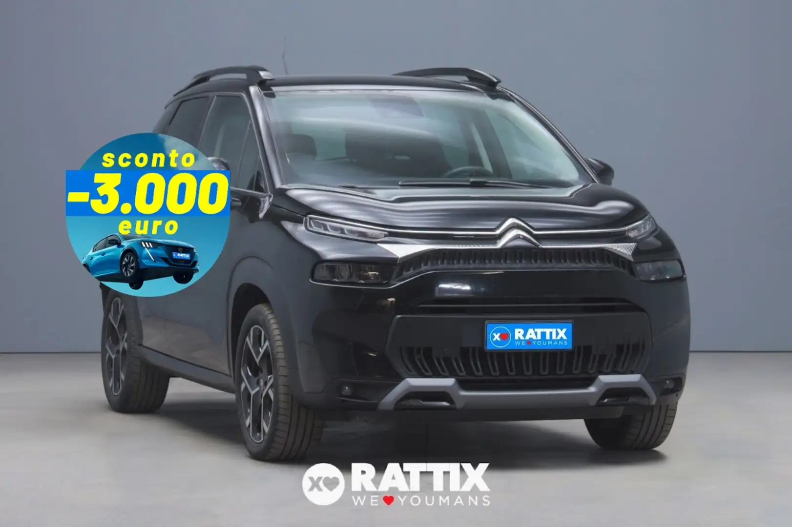 Citroen C3 Aircross 1.2 Puretech 130CV Shine Pack EAT6 Nero - 1