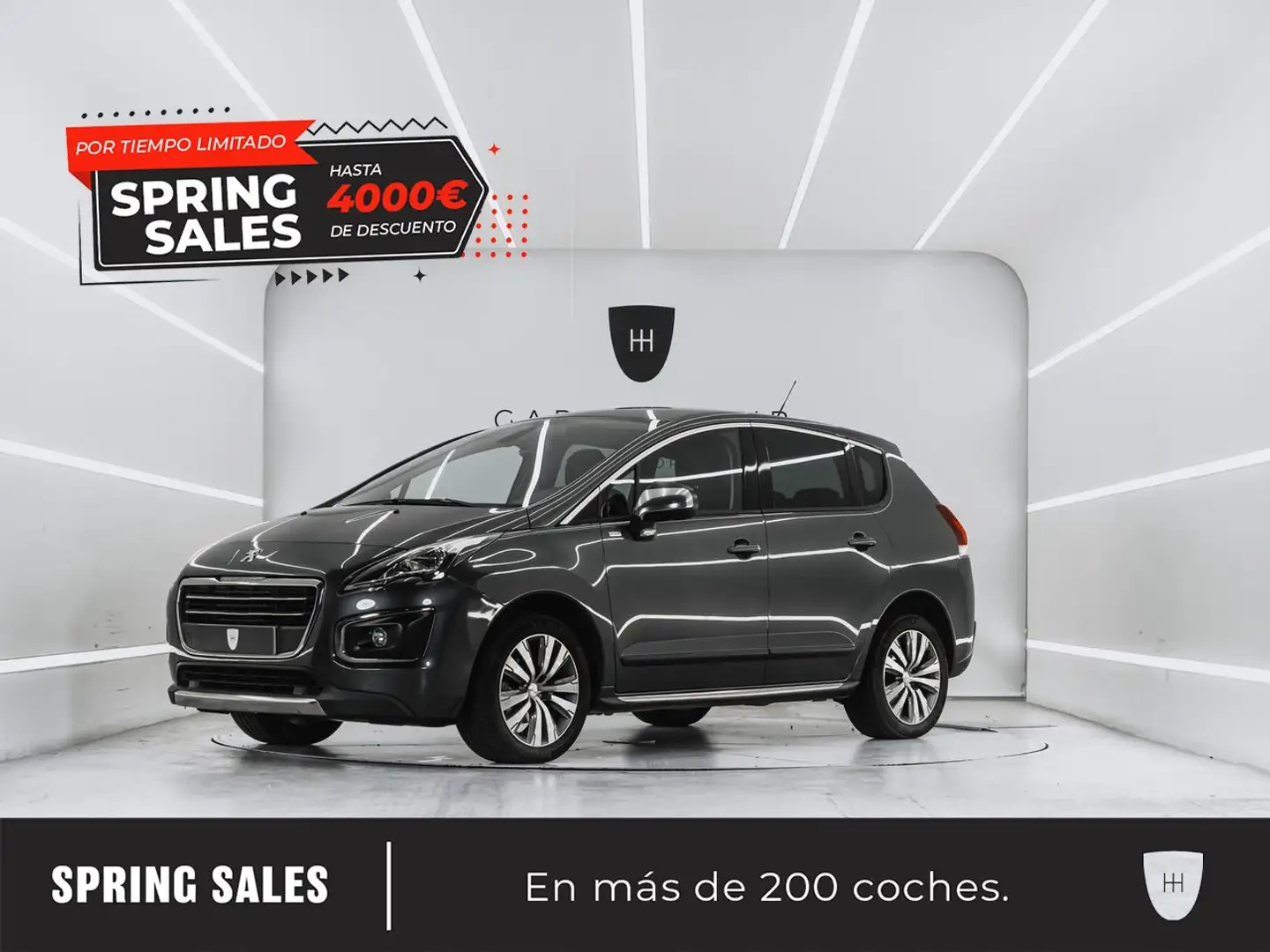 Peugeot 3008 1.6HDI Style 115 Gris - 1