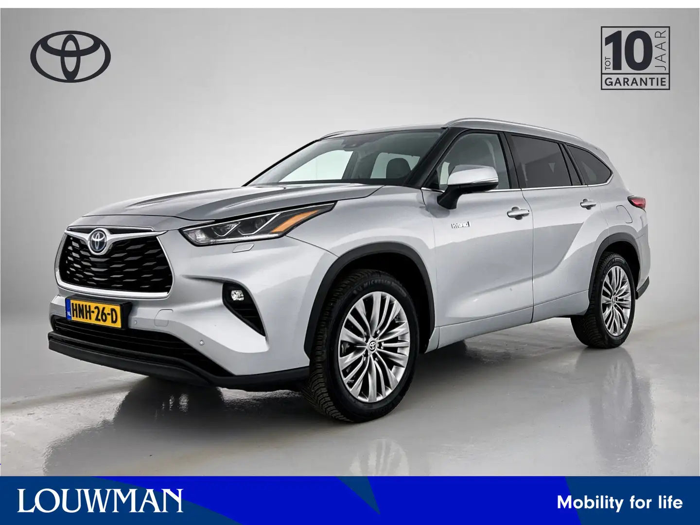Toyota Highlander 2.5 AWD Hybrid Executive Limited | Navigatie | Led Grijs - 1