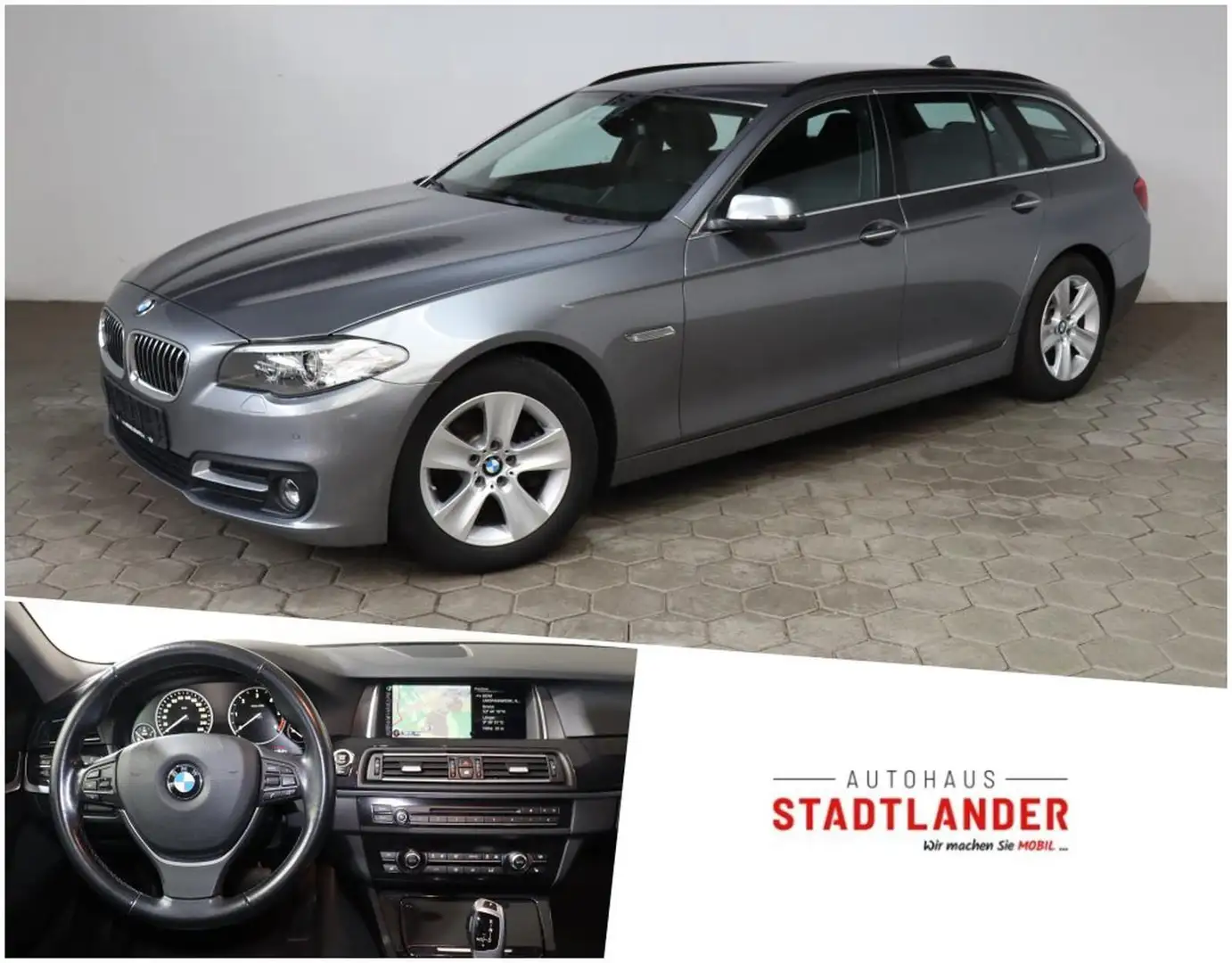 BMW 520 d XEN*NAVI*AHK*KAMERA Gris - 1