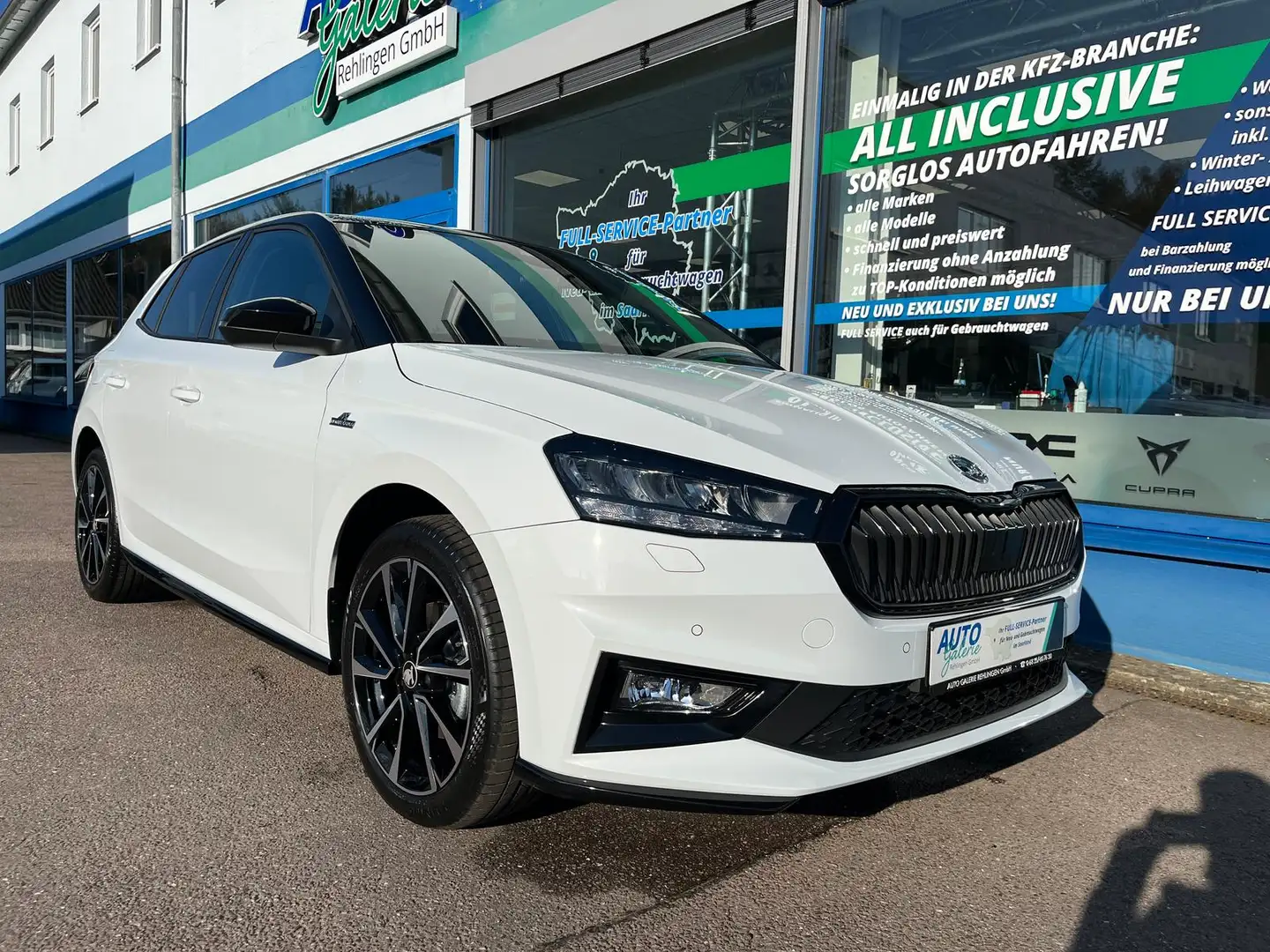 Skoda Fabia 1.5 16V TSI ACT Monte Carlo Weiß - 2