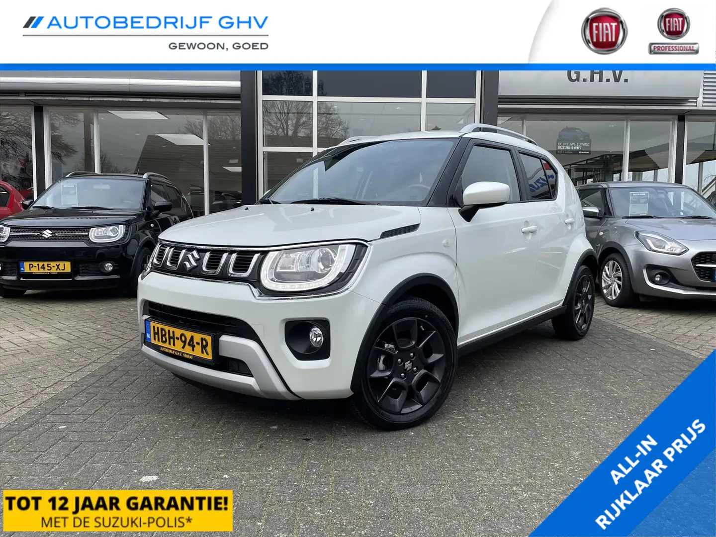 Suzuki Ignis 1.2 Smart Hybrid 83pk CVT Select Blanc - 1