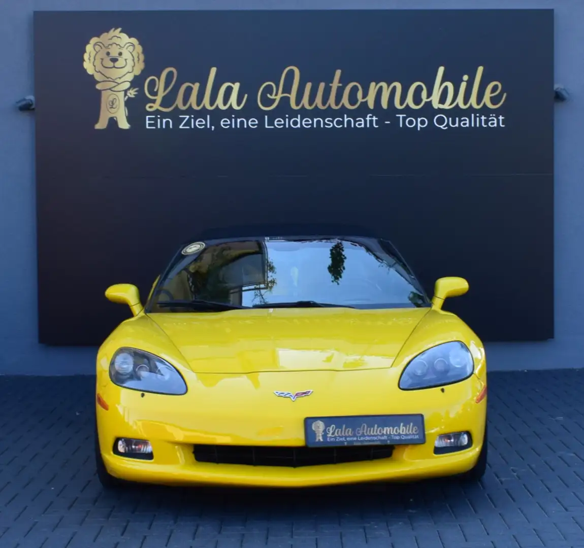 Corvette 6.0 V8 Cabrio BOSE LEDER Z06 SITZE AUTOMATIK Gelb - 2