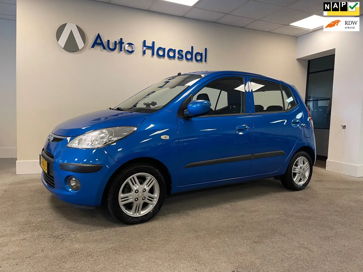 Hyundai i10 1.1 Dynamic XL|109.797KM|AIRCO|NAP|AFLEVERBEURT Blauw - 1