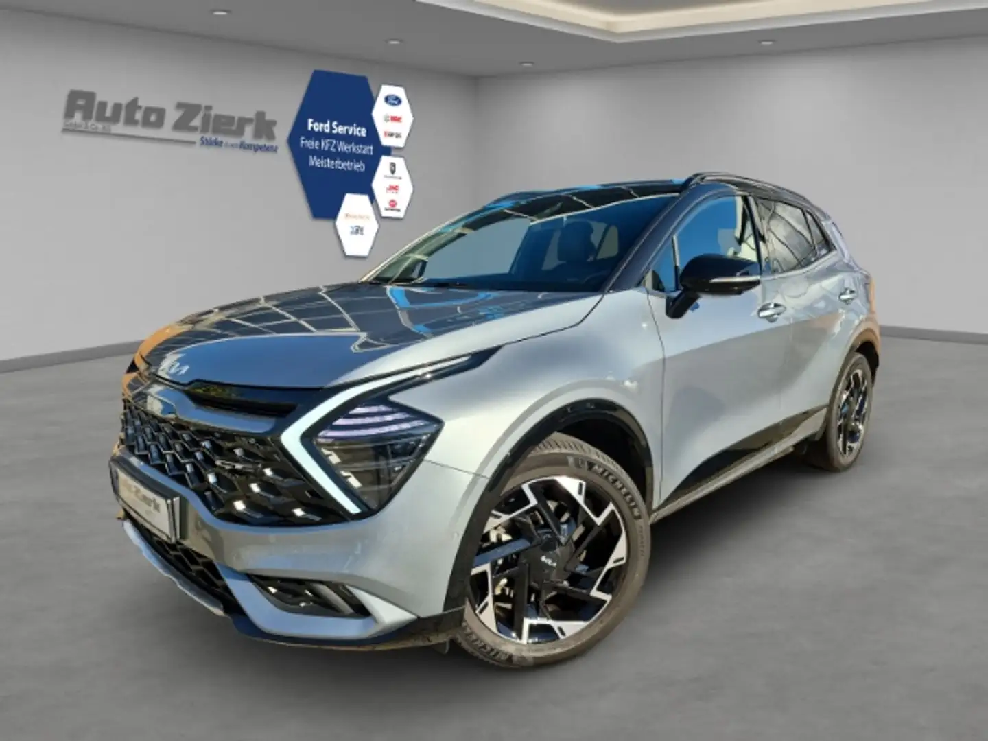 Kia Sportage GT-Line Plug-in Hybrid 4WD nur 17298km Winterräder Argent - 1