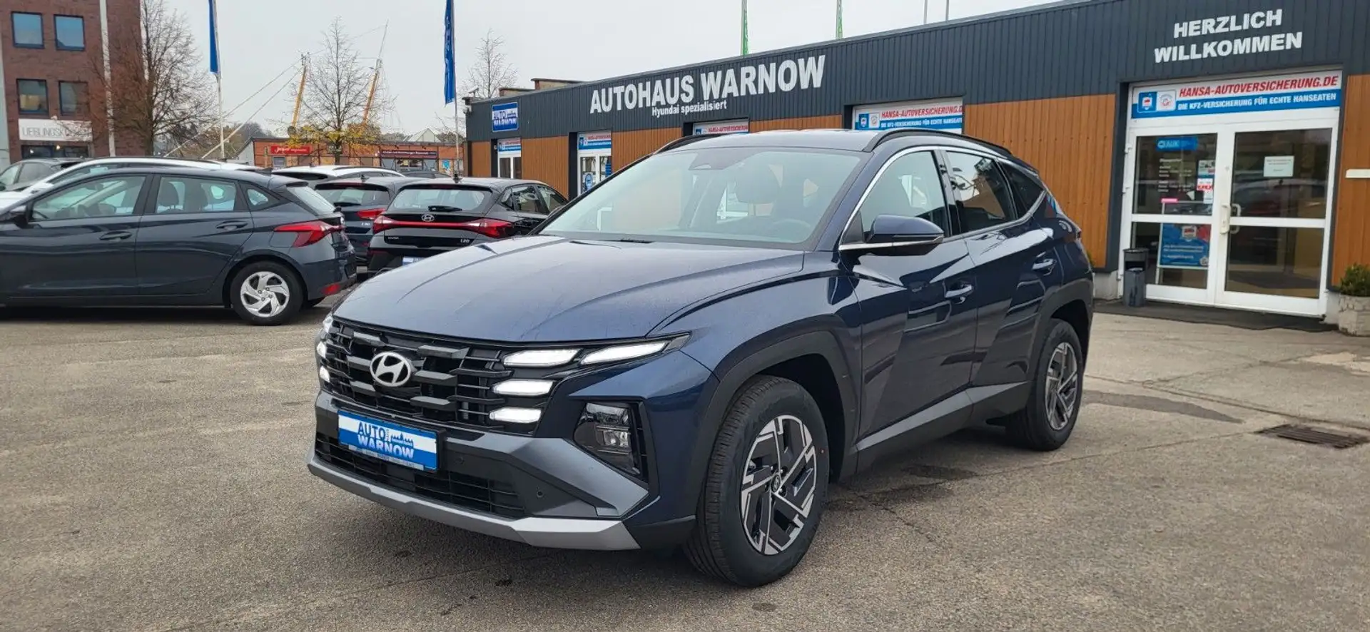 Hyundai TUCSON 1.6 T-GDI 48V DCT Family Blau - 1