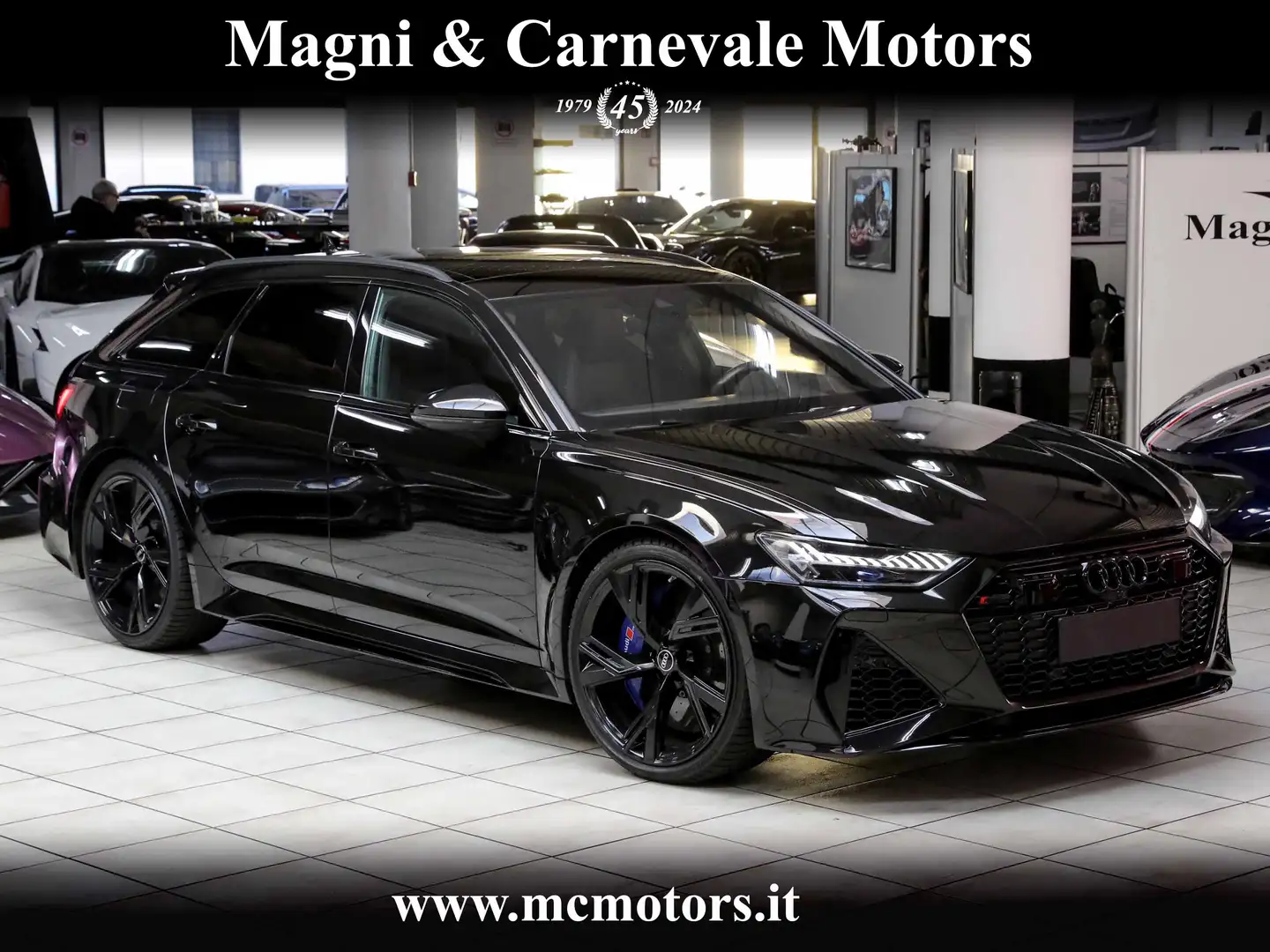 Audi RS6 TETTO|CARBO|NIGHT VIEW|HEAD-UP|22''|B&O|LED MATRIX Noir - 1