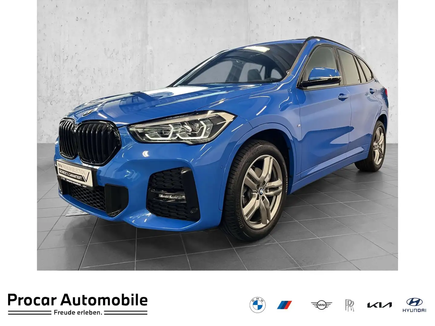 BMW X1 xDrive18d M Sport HUD PANO RFK Blau - 1