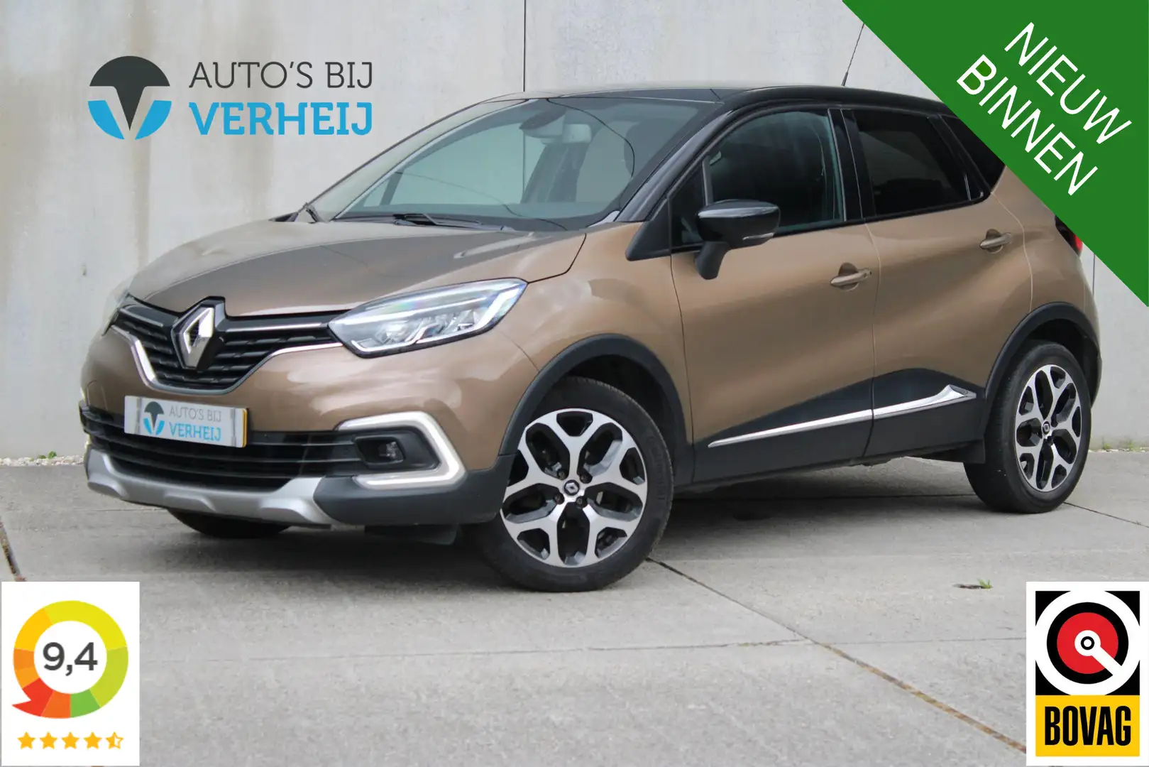 Renault Captur 0.9 TCe Intens / LEDER / CAMERA / NAVI / TREKHAAK Brun - 1