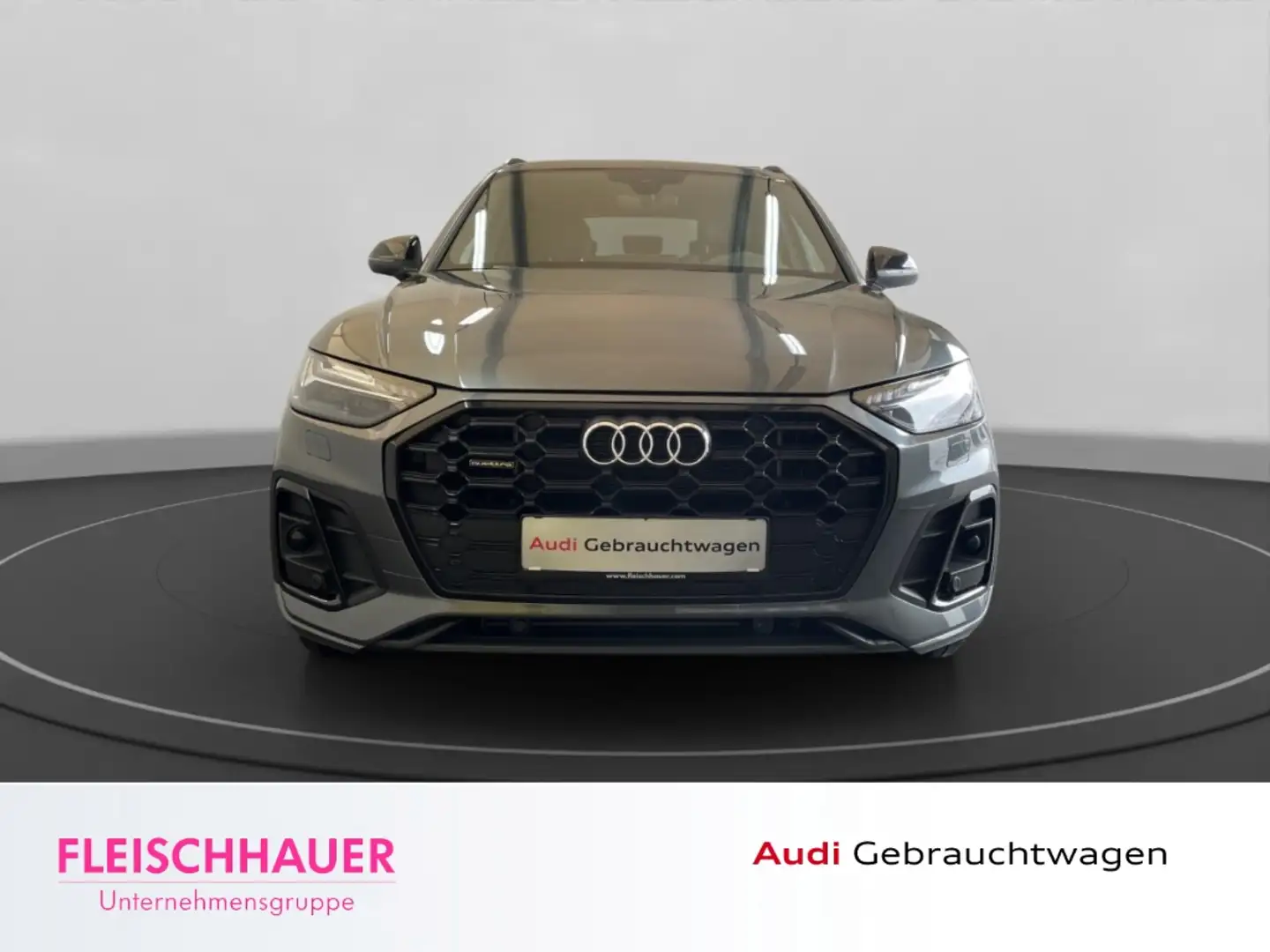 Audi Q5 50 TFSIe S line quattro AHK Navi Matrix Carplay Gris - 2